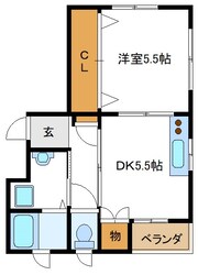 京成高砂駅 徒歩2分 2階の物件間取画像